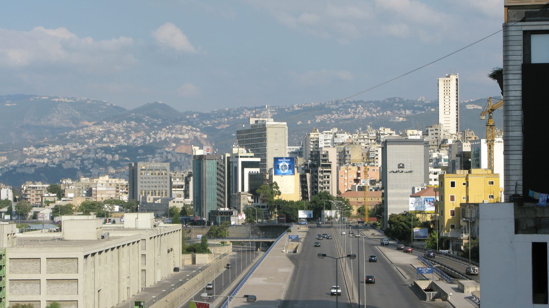 Beirut Taxi cityscape